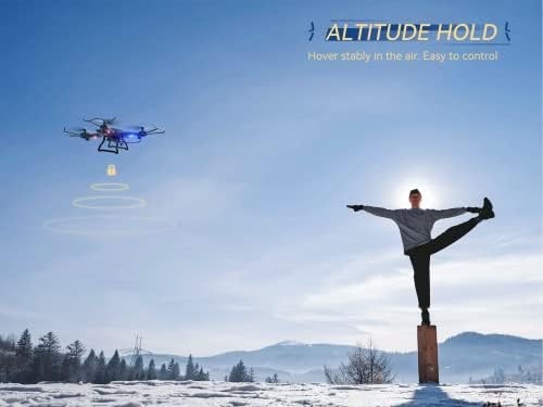 2K HD Drone Quadcopter Adults Kids Gesture Voice Control VR Ready RC