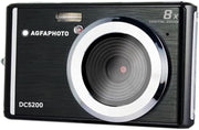 21MP Digital Compact Camera 8X Zoom 720P HD LCD Screen Black