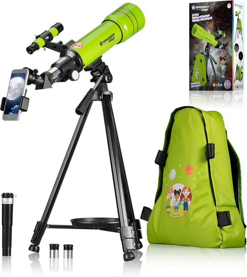 70/400 Kids Telescope with Backpack Phone Holder Beginner Set