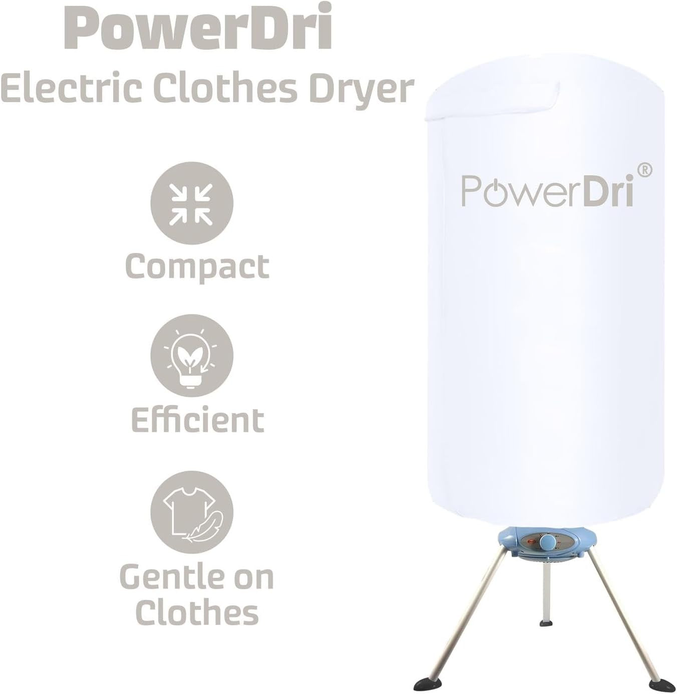 Portable Electric Clothes Dryer 15kg Energy Efficient Drying Rack