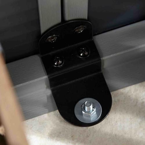 4x6ft Outdoor Plastic Apex Shed Lockable Weatherproof Dark Grey