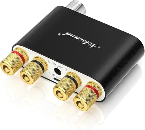 Bluetooth 5.0 2 Channel Mini HiFi Amplifier NS-10G 50Wx2 USB AUX