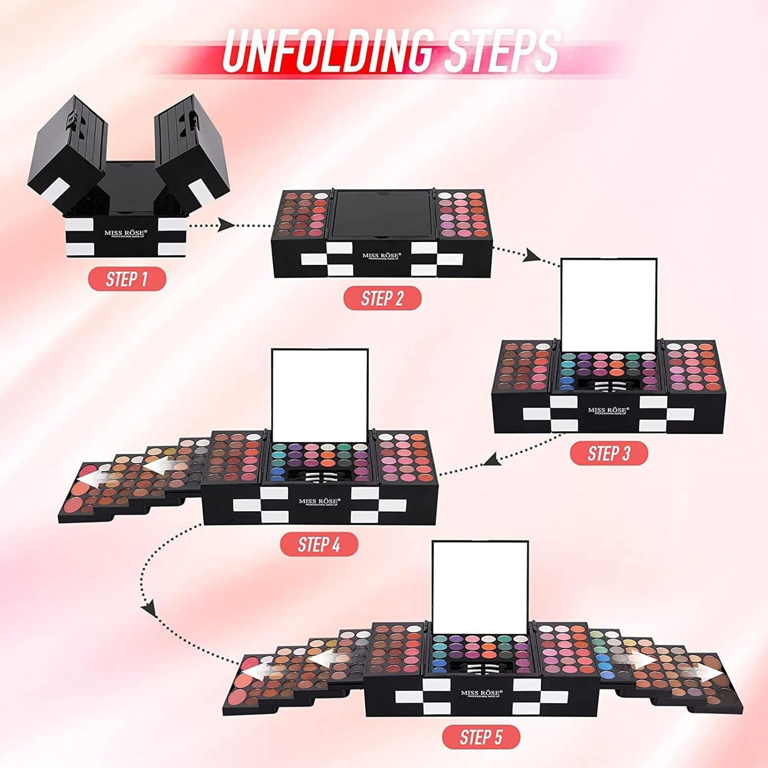 All In One Makeup Set Gift Travel Kit Matte Eyeshadow