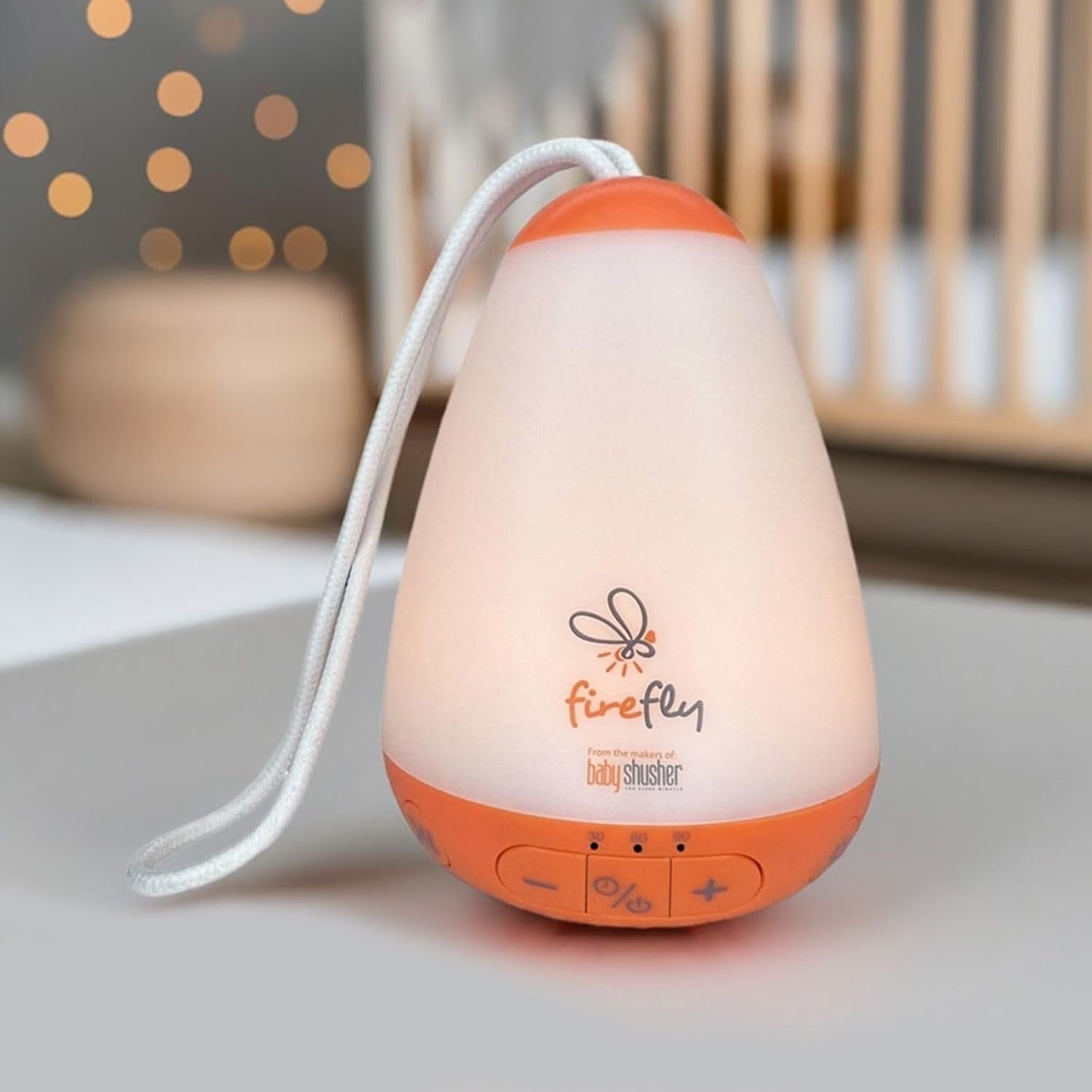 Baby Soother with Nightlight & White Noise | Portable Sleep Sound Machine