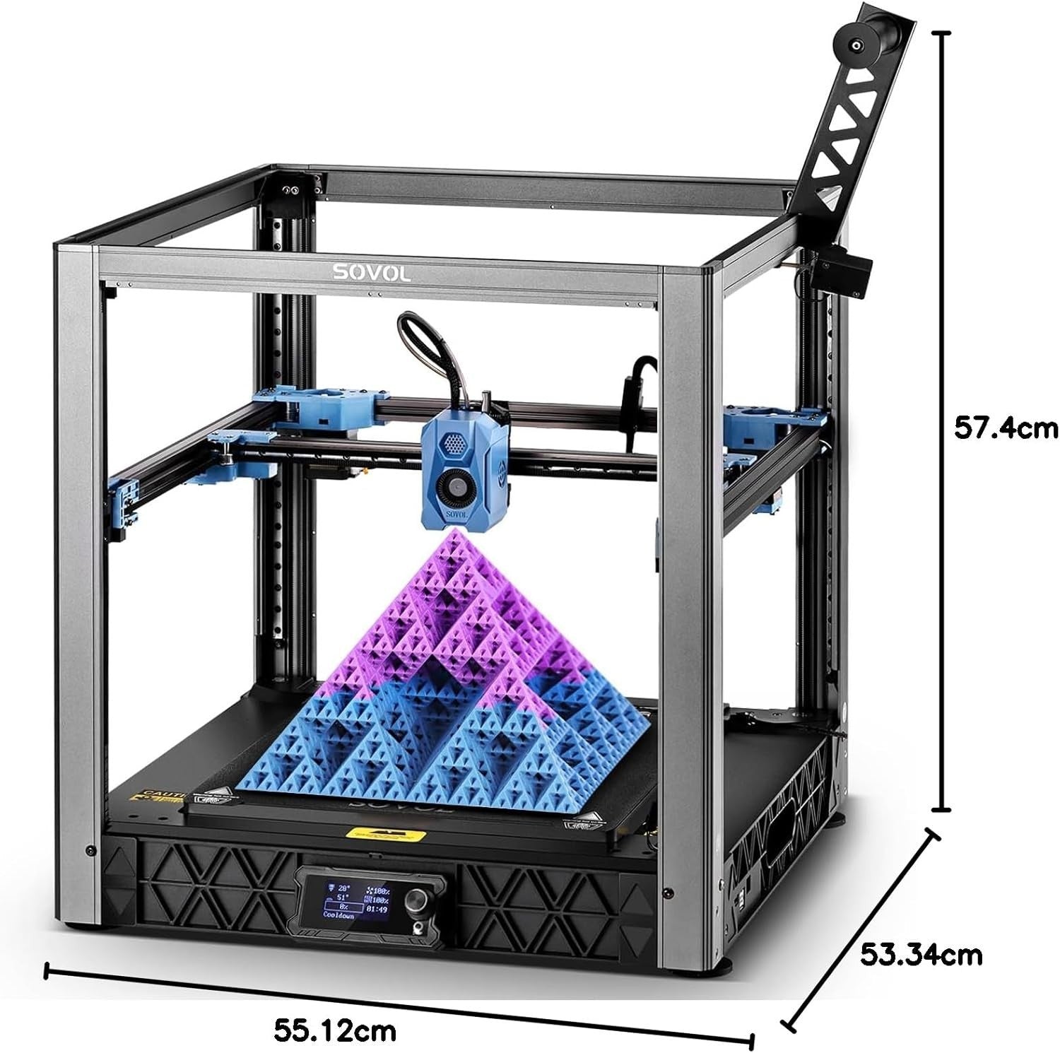 CoreXY 3D Printer 700mm/s High Speed Auto Level Large Build Camera