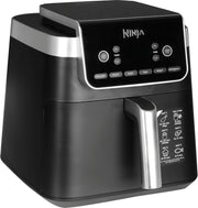 Air Fryer 6.2L MAX Crisp 6-in-1 Oil Free Nonstick Dishwasher Safe Black