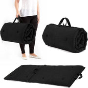 Roll Up Folding Futon Mattress Single | Compact Guest Bed | Hypoallergenic