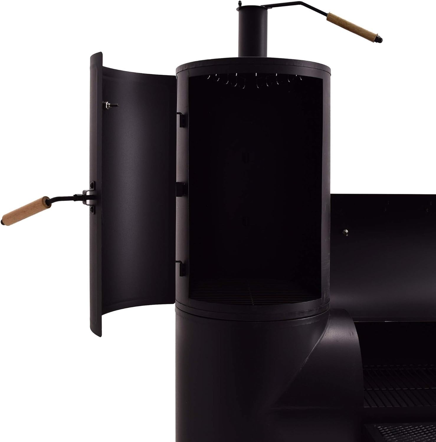 XXL Charcoal Smoker BBQ Grill & Smoker Oven Trolley | Large Outdoor Barbecue