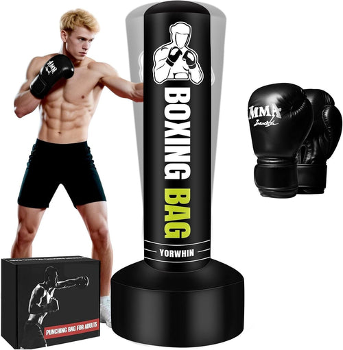 Inflatable 180cm Standing Boxing Bag Home MMA Kick Training