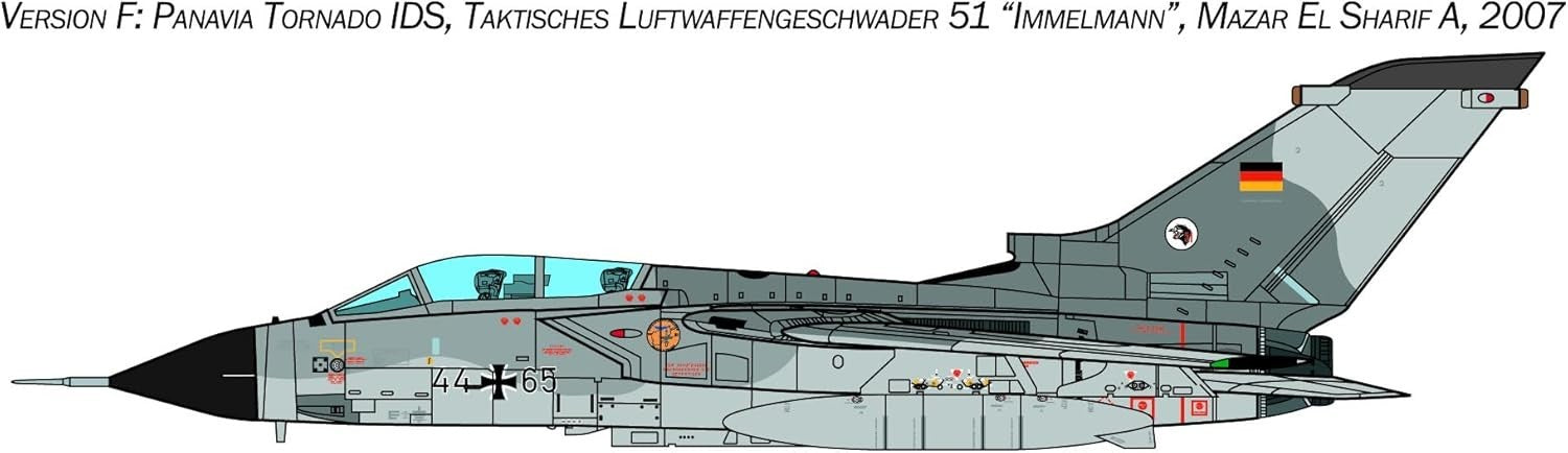1:48 Scale Tornado GR.1 Gulf War Plastic Model Kit - Detailed Aircraft Build