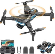 Mini 4K Drone with Brushless Motor, Obstacle Avoidance & 2 Batteries