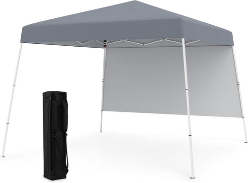 3x3M Gray Pop-Up Gazebo Canopy UPF50+ Sunshade Outdoor Party Tent