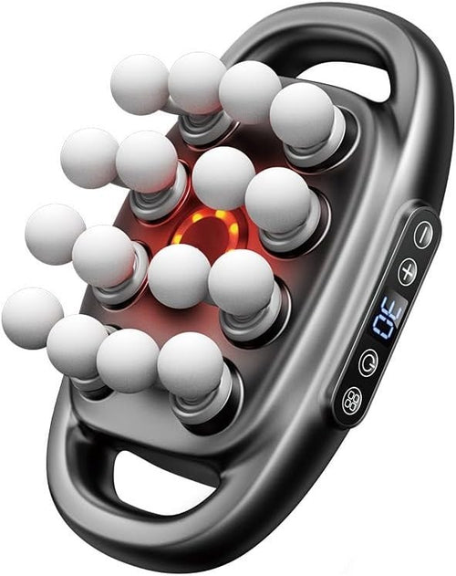 16 Head Deep Tissue Massage Gun 30 Levels Full Body Muscle Massager