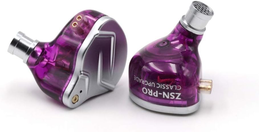 High Fidelity KZ ZSN Pro Dual Driver Earphones 1BA+1DD In Ear Monitor