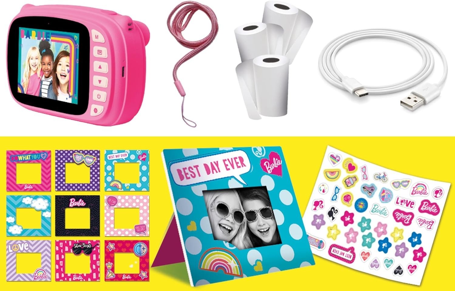Kids Instant Print Camera 3 in 1 Selfie Video Camera Prints 180 Photos