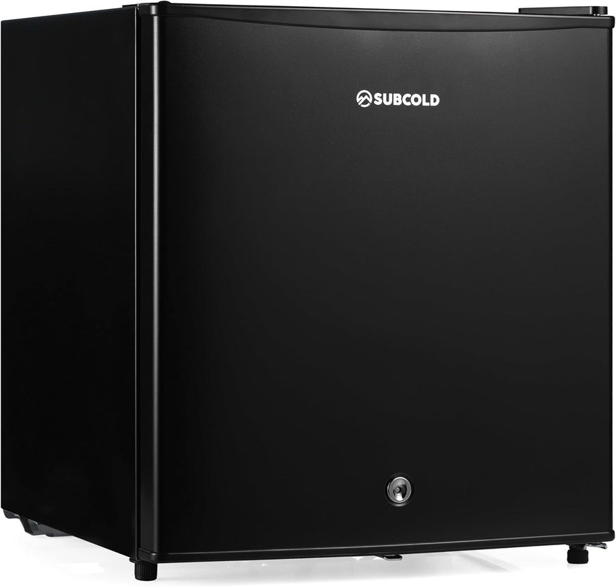 45L Mini Fridge Tabletop Cooler Low Noise Energy Efficient Black
