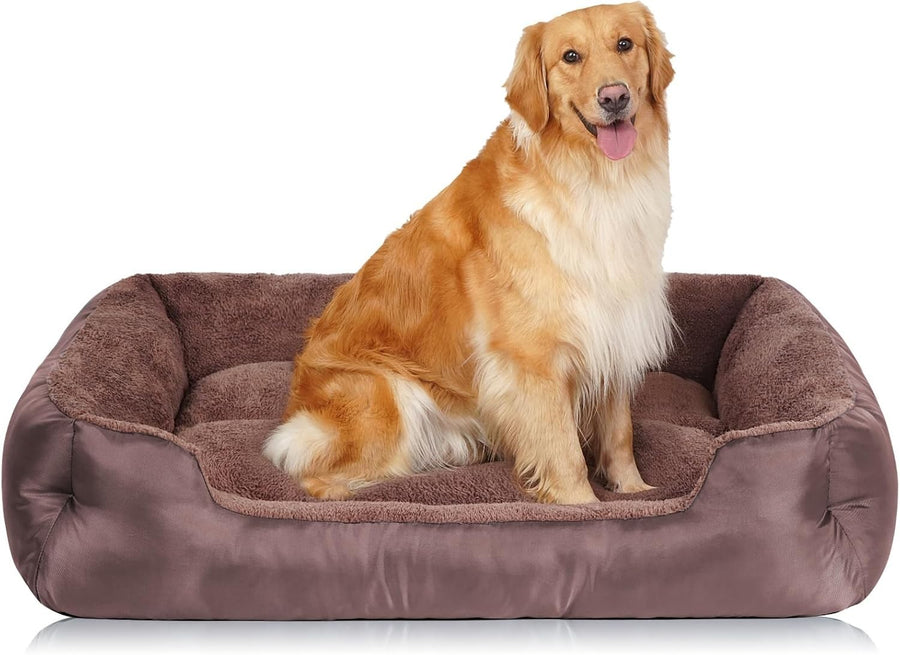 XXXL Large Dog Bed 110x90cm Washable Rectangle Pet Bed