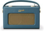 Portable FM/DAB/DAB+ Internet Radio with Bluetooth & Wi-Fi Teal Blue