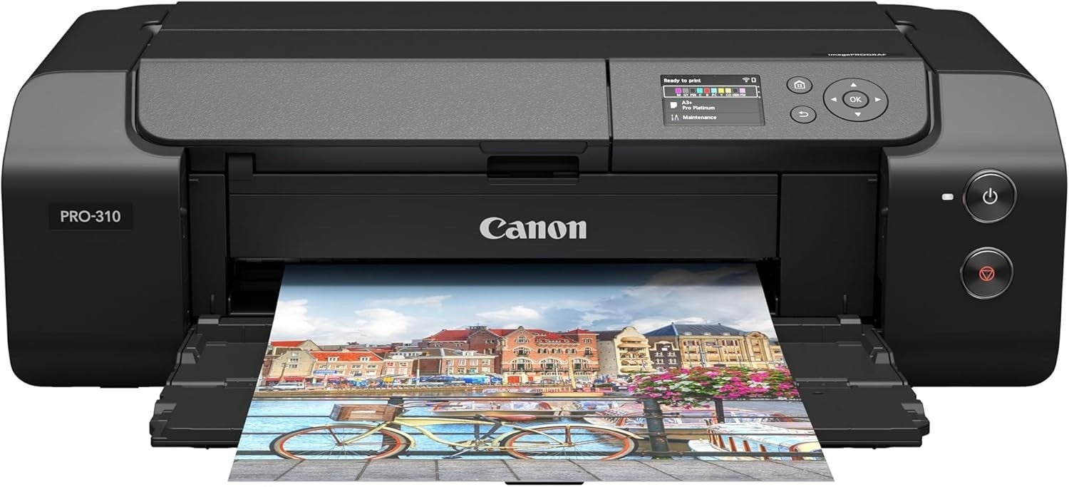 Professional A3+ Photo Printer 10-Colour Pigment Borderless WiFi Ethernet
