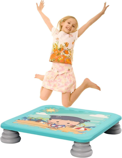Sensory Trampoline Board for Kids Non-Slip Indoor Outdoor 75KG