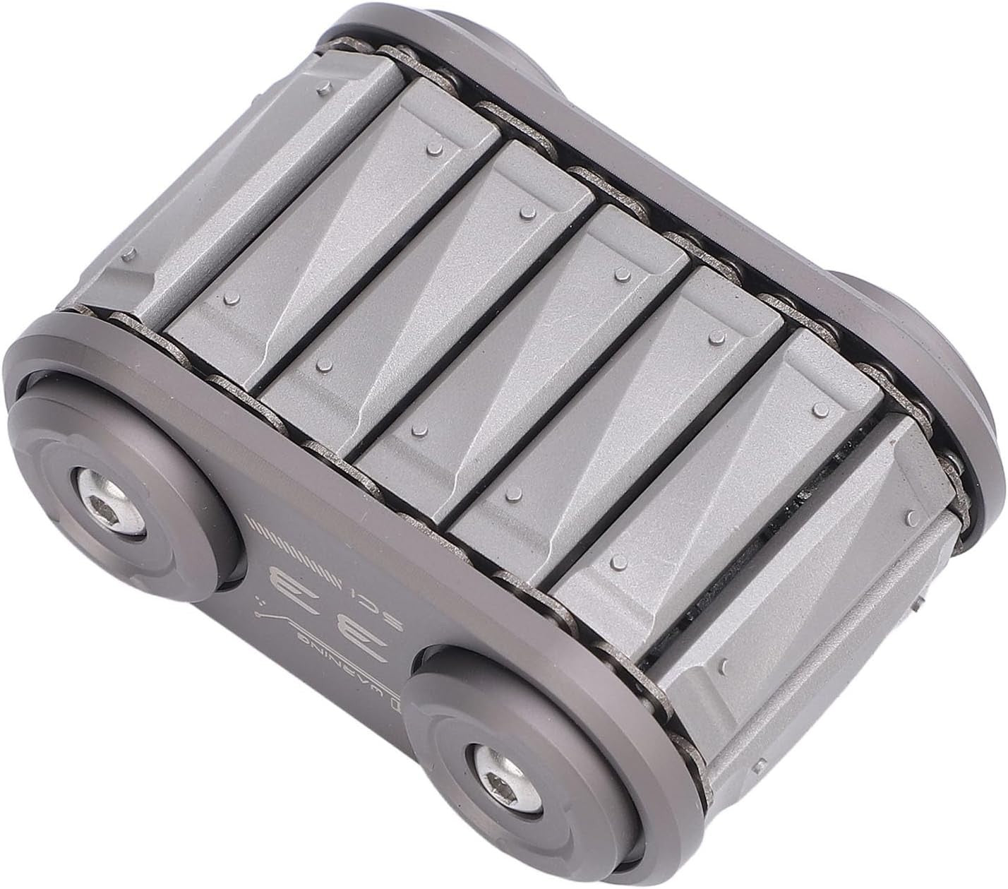 Tank Shape Stainless Steel Fidget Slider Roller Stress Relief EDC Toy