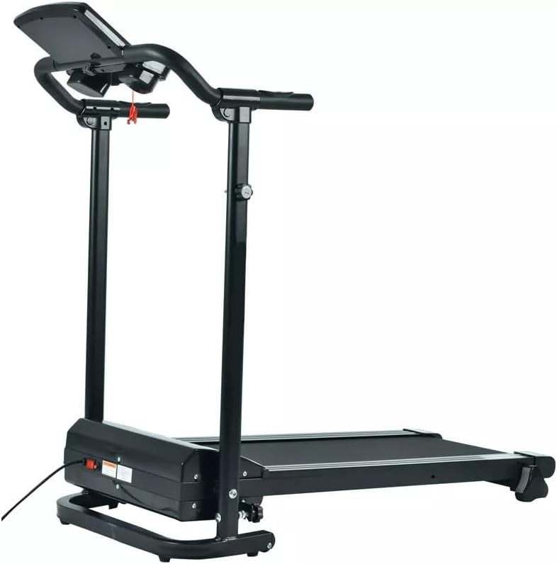 Folding Electric Treadmill 10 km/h Compact Portable Home Office Gym