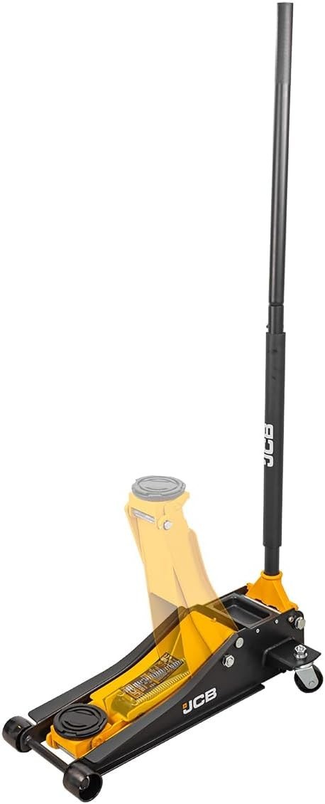 2.5 Ton Low-Profile Double-Pump Trolley Jack Quick Lift 75–505mm Heavy Duty