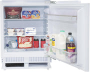 Undercounter Fridge 135L Built-In Auto Defrost LED Quiet Energy Saving White