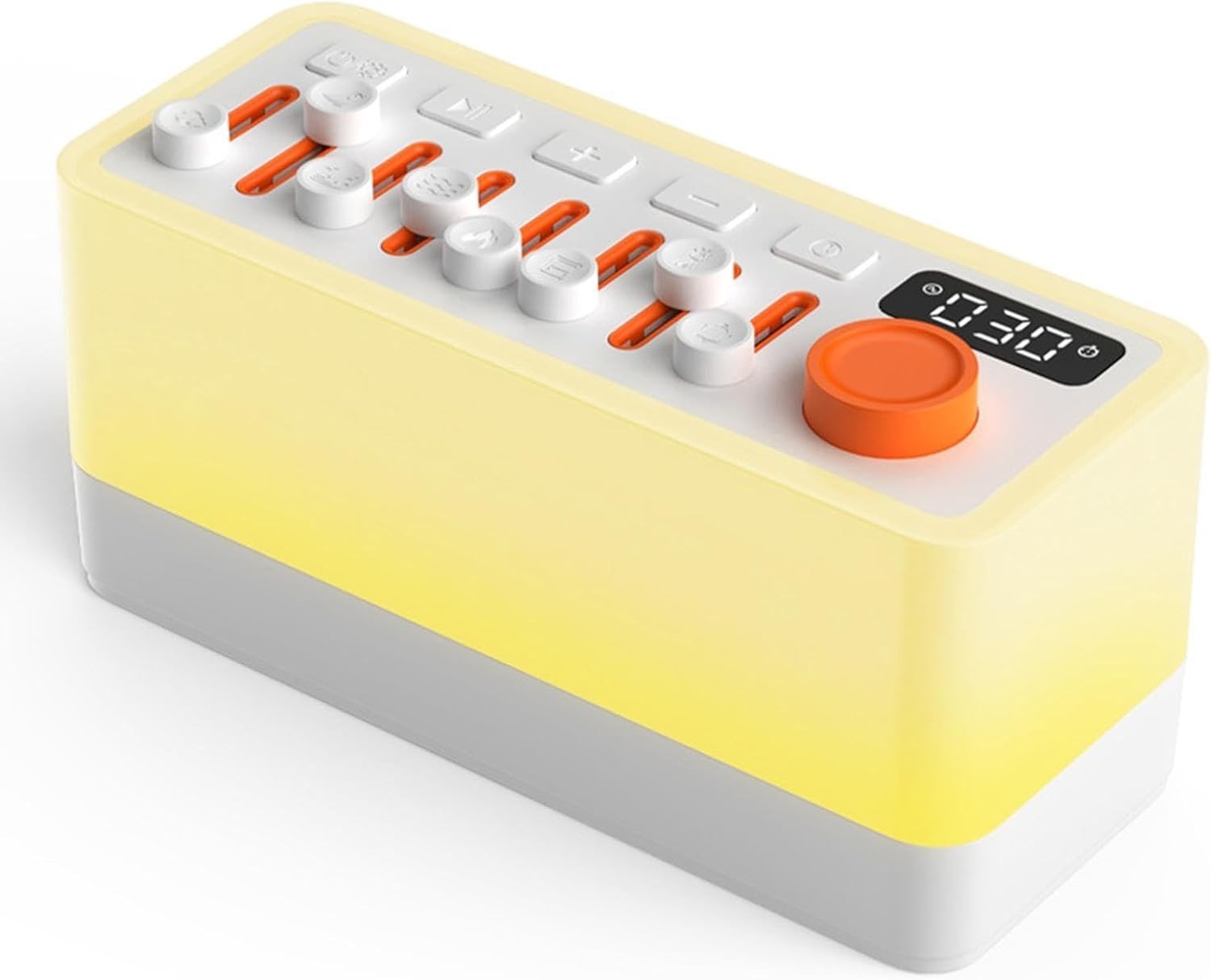 Portable White Noise Machine Bluetooth Speaker with Timer & RGB Light