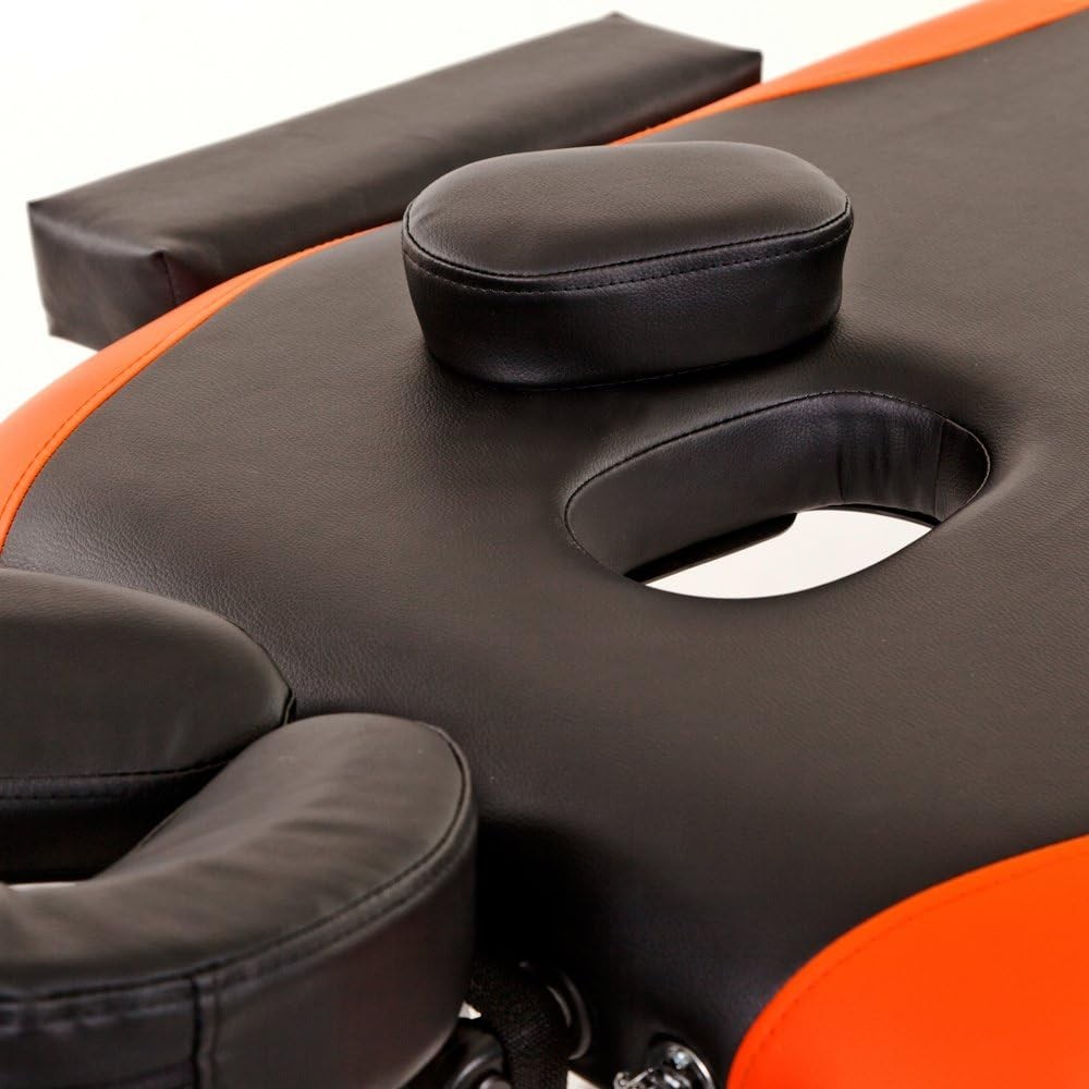 Portable Folding Massage Therapy Table Aluminum Frame Adjustable Height Bed