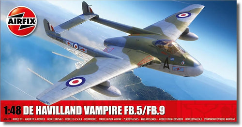 1:48 Scale Jet Plane Model Kit | De Havilland FB.5 FB.9 | Adult Hobby Gift