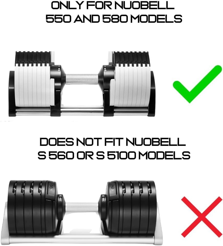1.25LB Magnetic Dumbbell Add-On Plates 4pc Micro Load Adjustable Weights