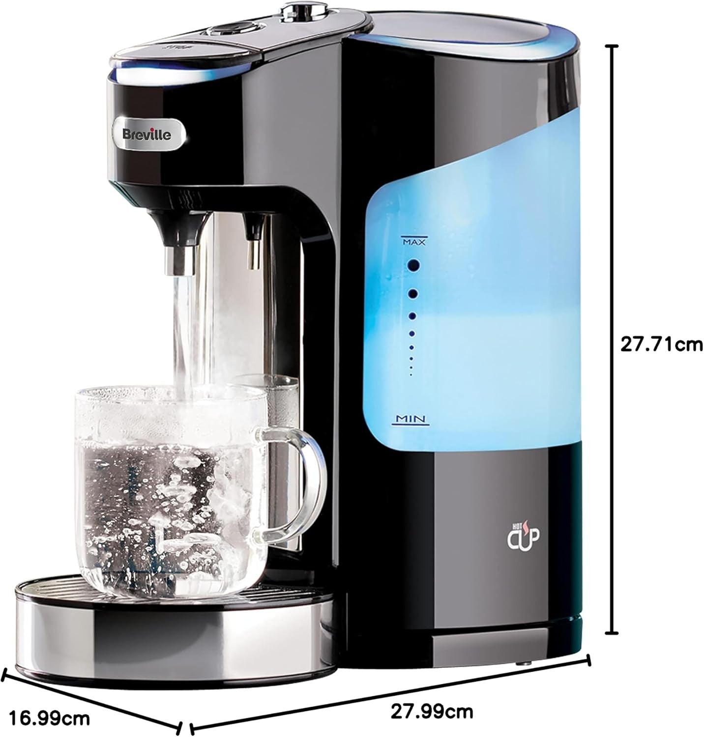 Instant Hot Water Dispenser 2L | 3kW Fast Boil Single Cup Touch Control