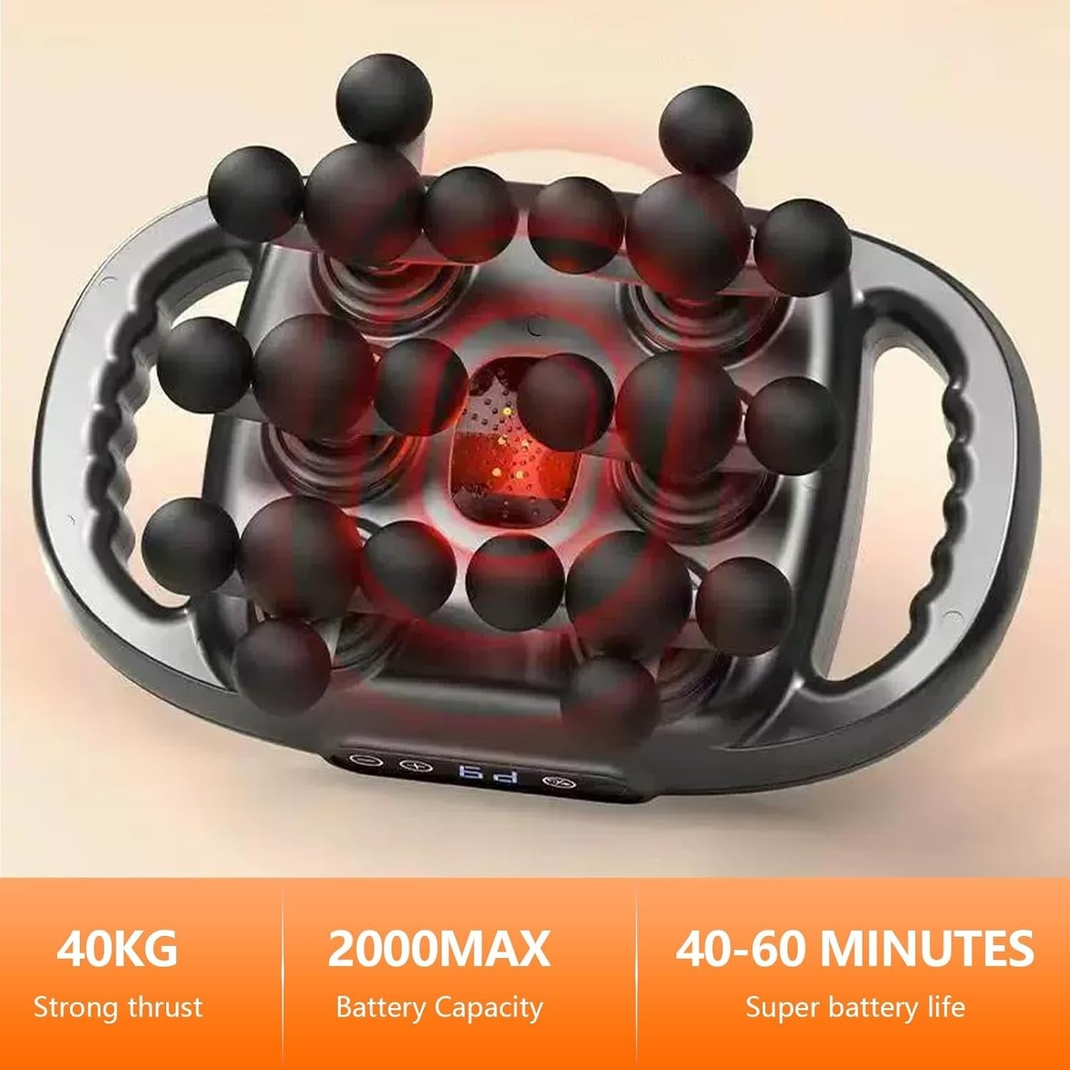 22 Head Deep Tissue Massage Gun Full Body Back & Neck Massager 9 Speeds