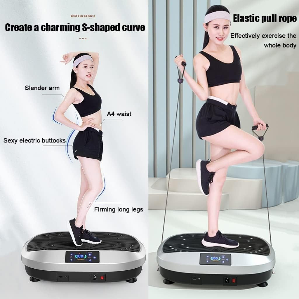 Vibration Plate Fitness Machine 99 Speeds Whole Body Weight Loss