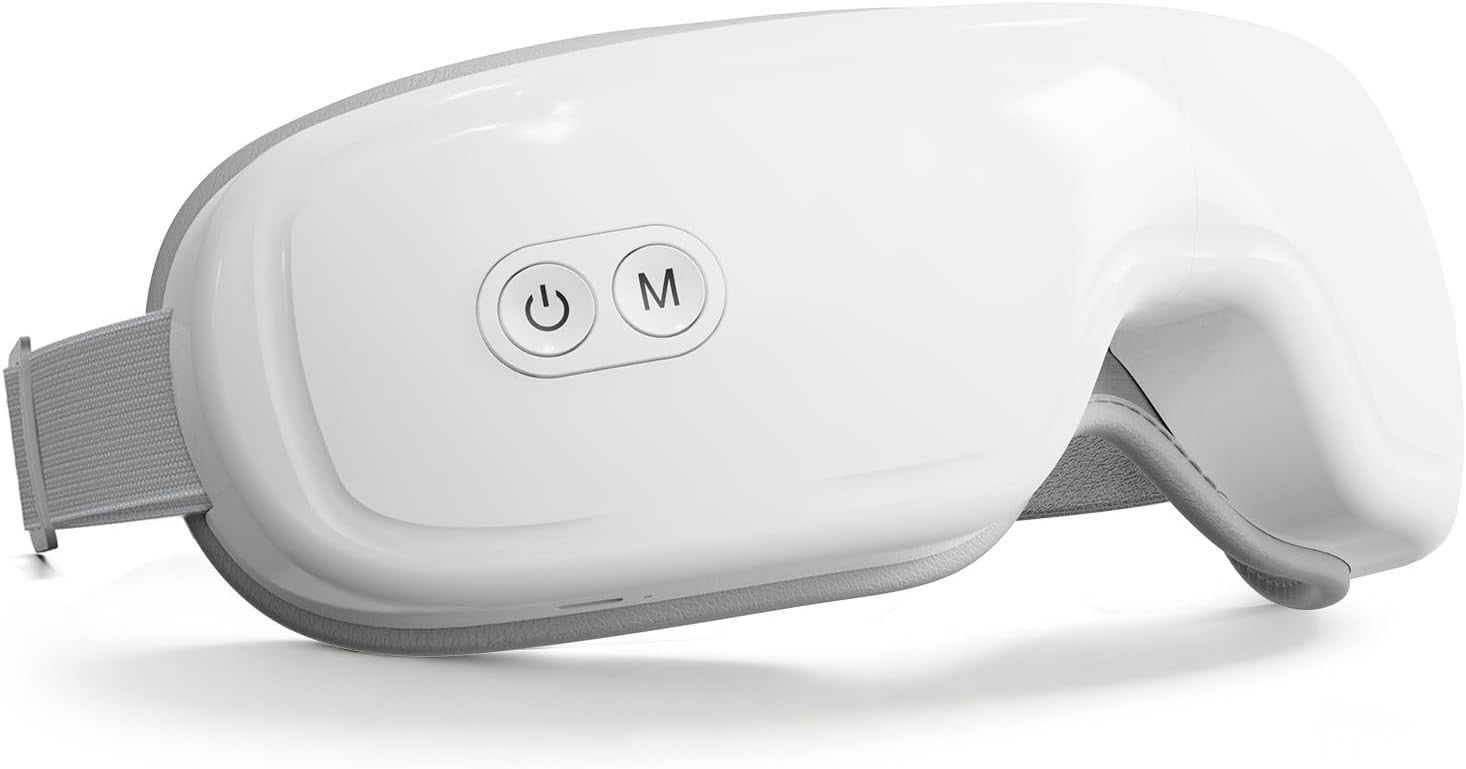 Heated Eye Massager Air Compression Bluetooth Music Sleep Relaxation