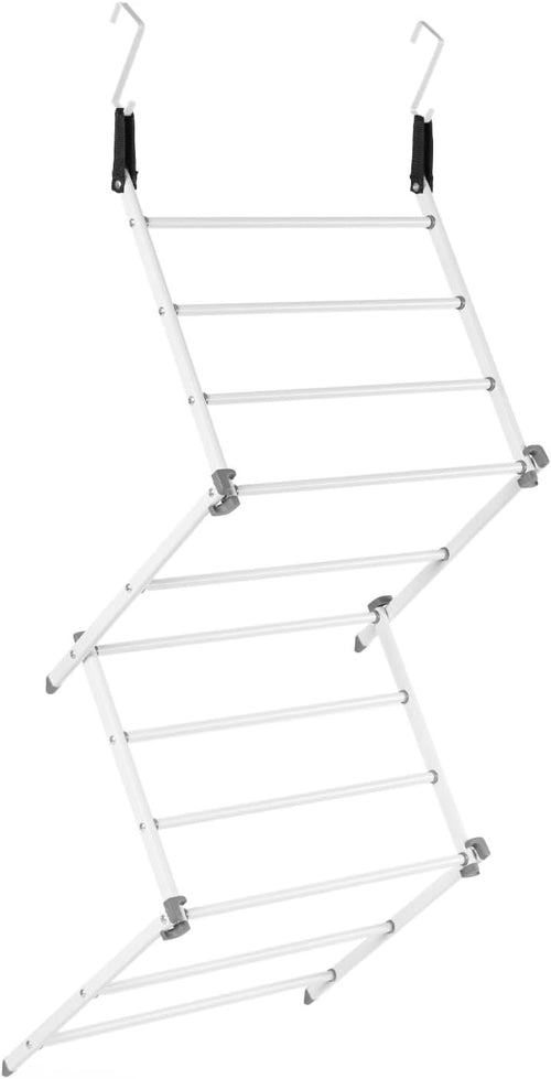 Over Door Clothes Airer Folding Drying Rack 5m Space Saving Indoor Laundry