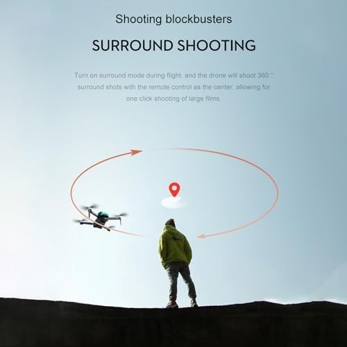 4K GPS Drone with 50min Flight, Obstacle Avoidance, Dual Camera, Brushless