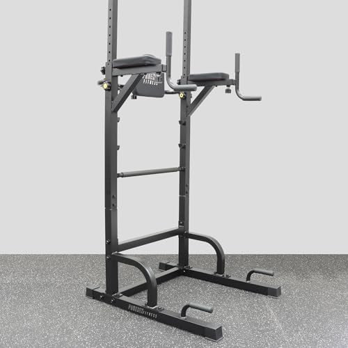 Adjustable Power Tower Pull Up Dip Station Home Gym Strength Rack