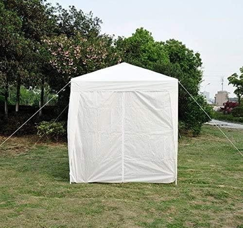 2x2m Pop Up Gazebo Garden Party Tent Waterproof w/ Sidewalls White