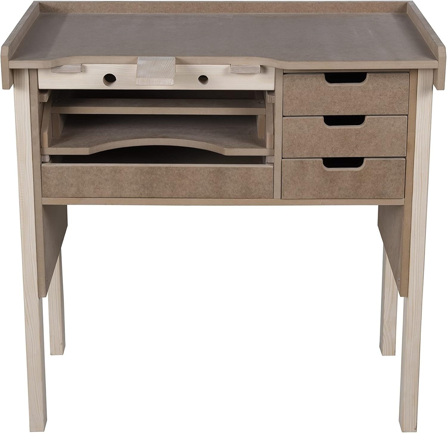 Jewellers Workbench – Opifex Craftsman Station with 18mm MDF Surface