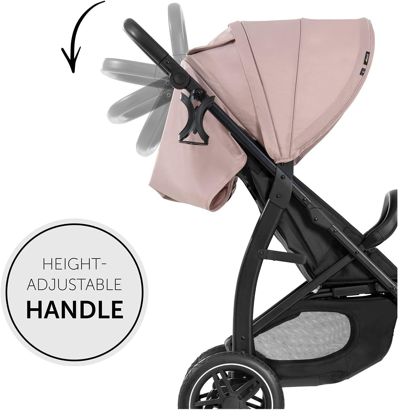 Baby Pushchair One Hand Fold Reclining Buggy UPF50+ 22kg