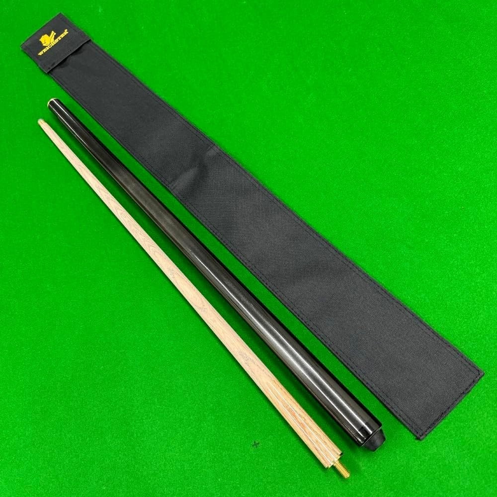 Junior Snooker Pool Cue 48 Inch 9.5mm Tip 2 Piece with Case