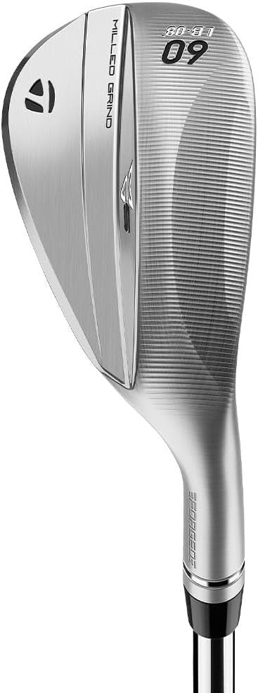 Right Hand 60° Golf Wedge Low Bounce High Spin Forged Feel Chrome