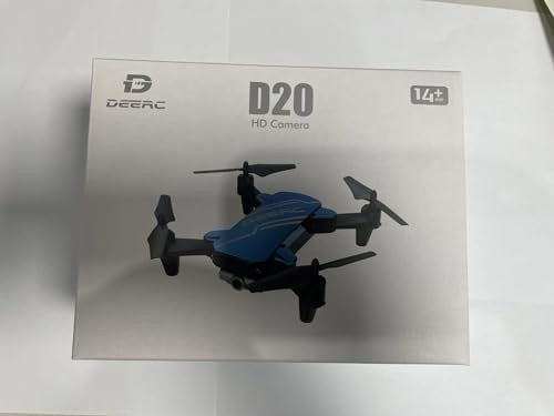 Mini Drone 720P HD Camera | Voice Control, 3D Flips, 2 Batteries, Gift for Kids