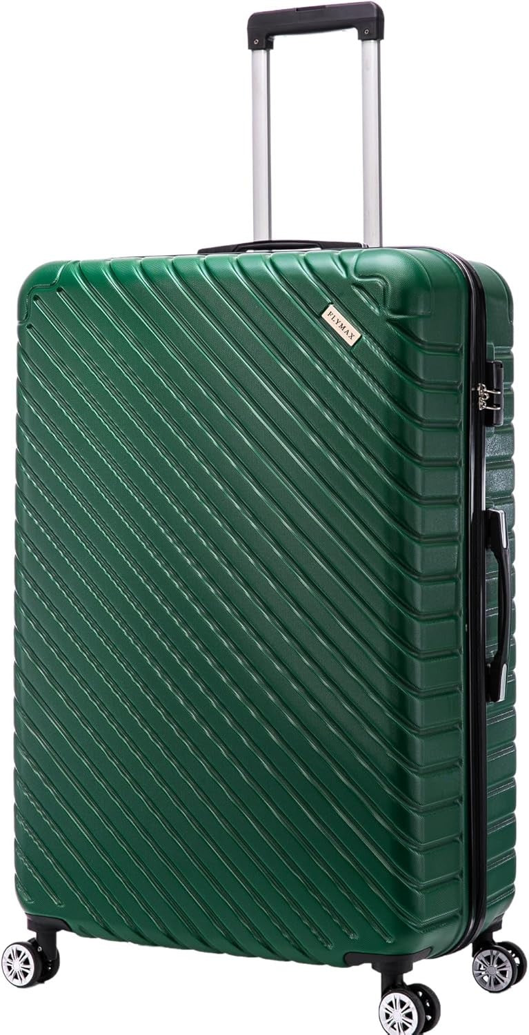 Large Check In Suitcase 29in Lightweight ABS 4 Wheel Spinner Lock
