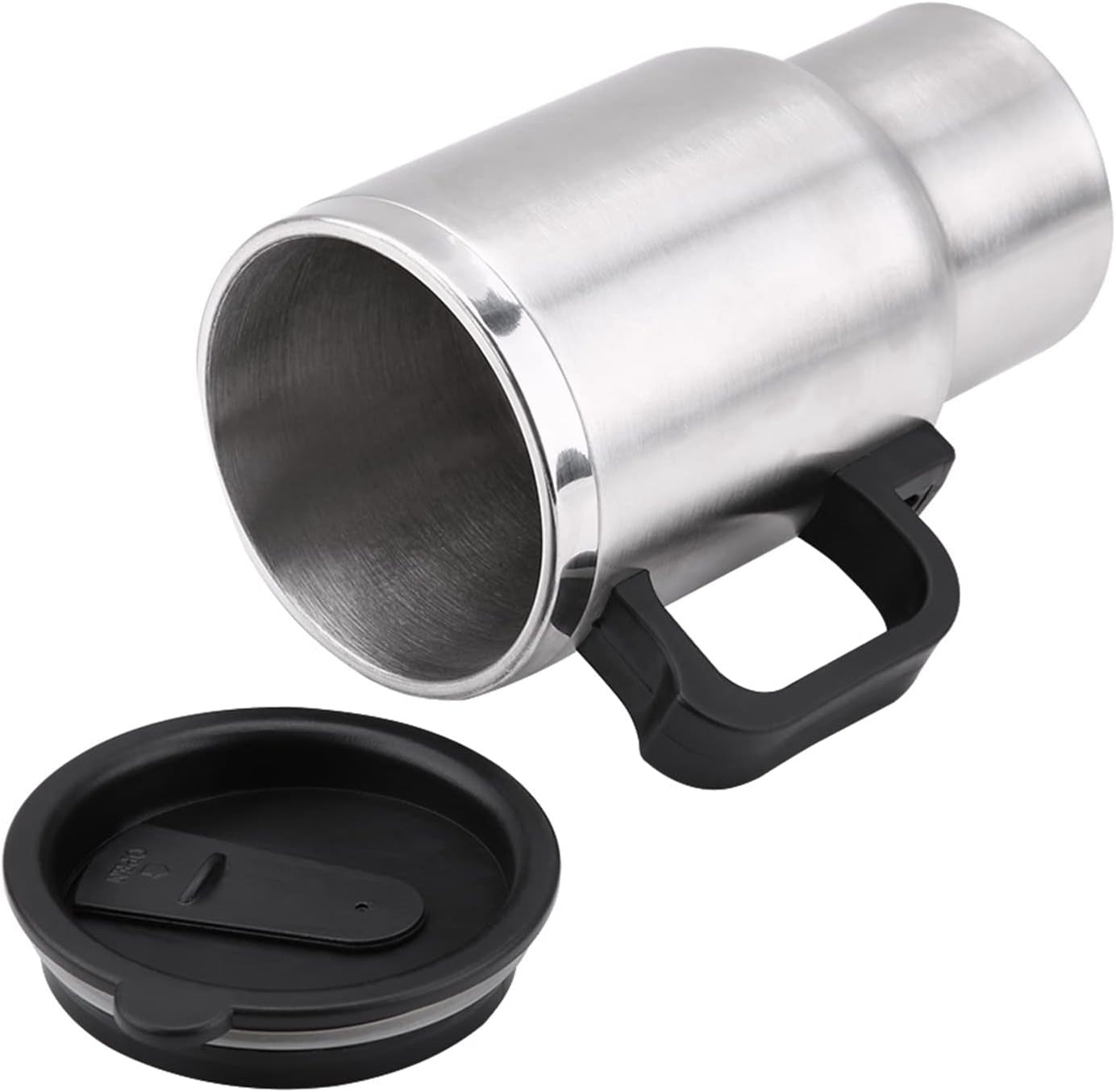 450ml 12V Electric Car Kettle Travel Mug Stainless Steel Heater
