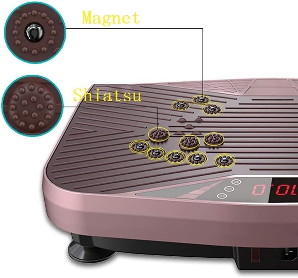 Quiet Vibration Fitness Plate 99 Levels Full Body Indoor Workout