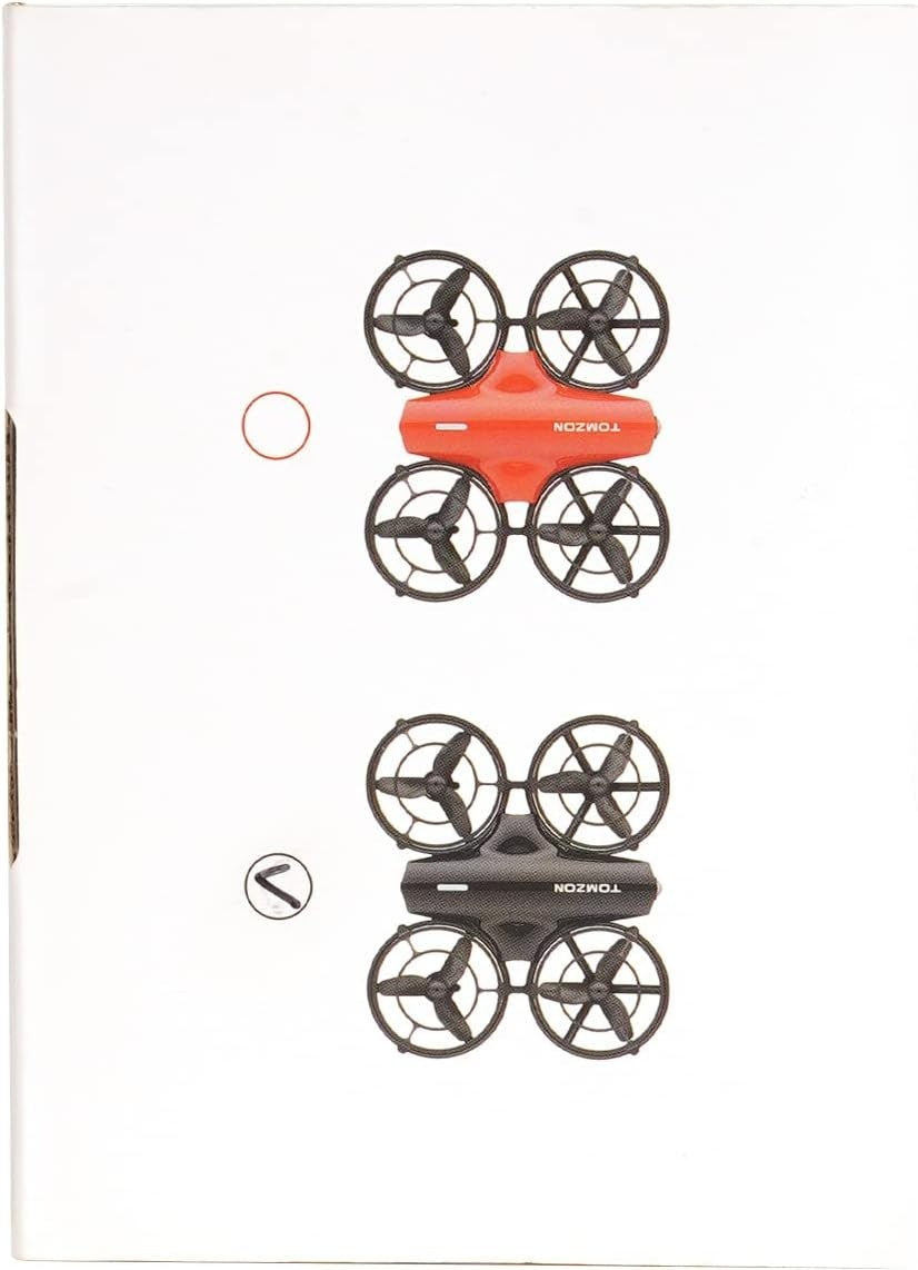 Tomzon Mini Drone 1080P Camera Battle Mode 3 Battery 3D Flip Headless Mode Toy