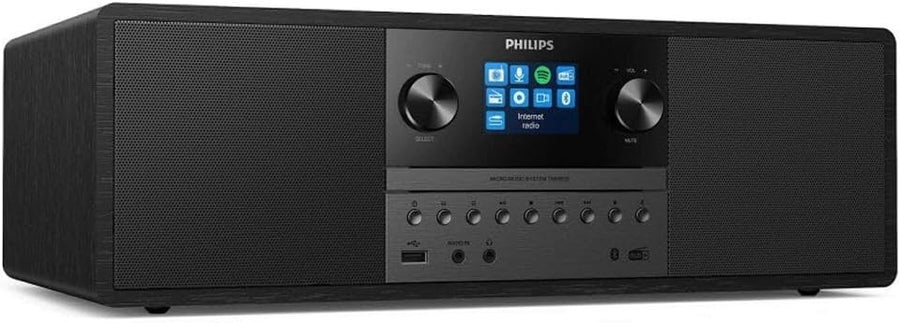 All-in-One 50W Bluetooth Micro HiFi System with Internet Radio & CD Player